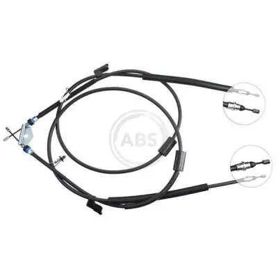 Cable de accionamiento, freno de estacionamiento A.B.S. K10325 Devolución Gratuita